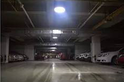 光導(dǎo)照明地下車庫案例