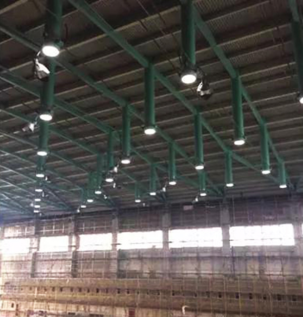 索樂圖導光管案例 上海嘉定體育館