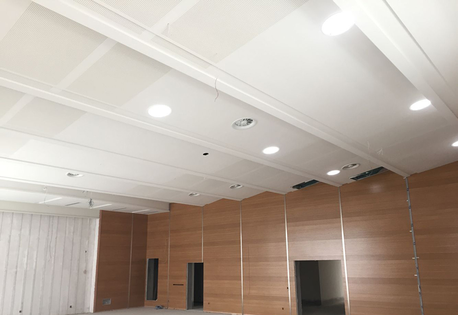 心日源光導(dǎo)照明案例——久齡公寓多功能廳1