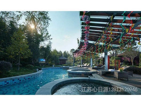 沃肯電脈沖阻垢系統在溫泉度假村的應用案例