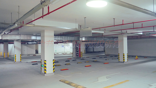 蘇州中海國際社區展業路地下車庫索樂圖導光管系統02車庫